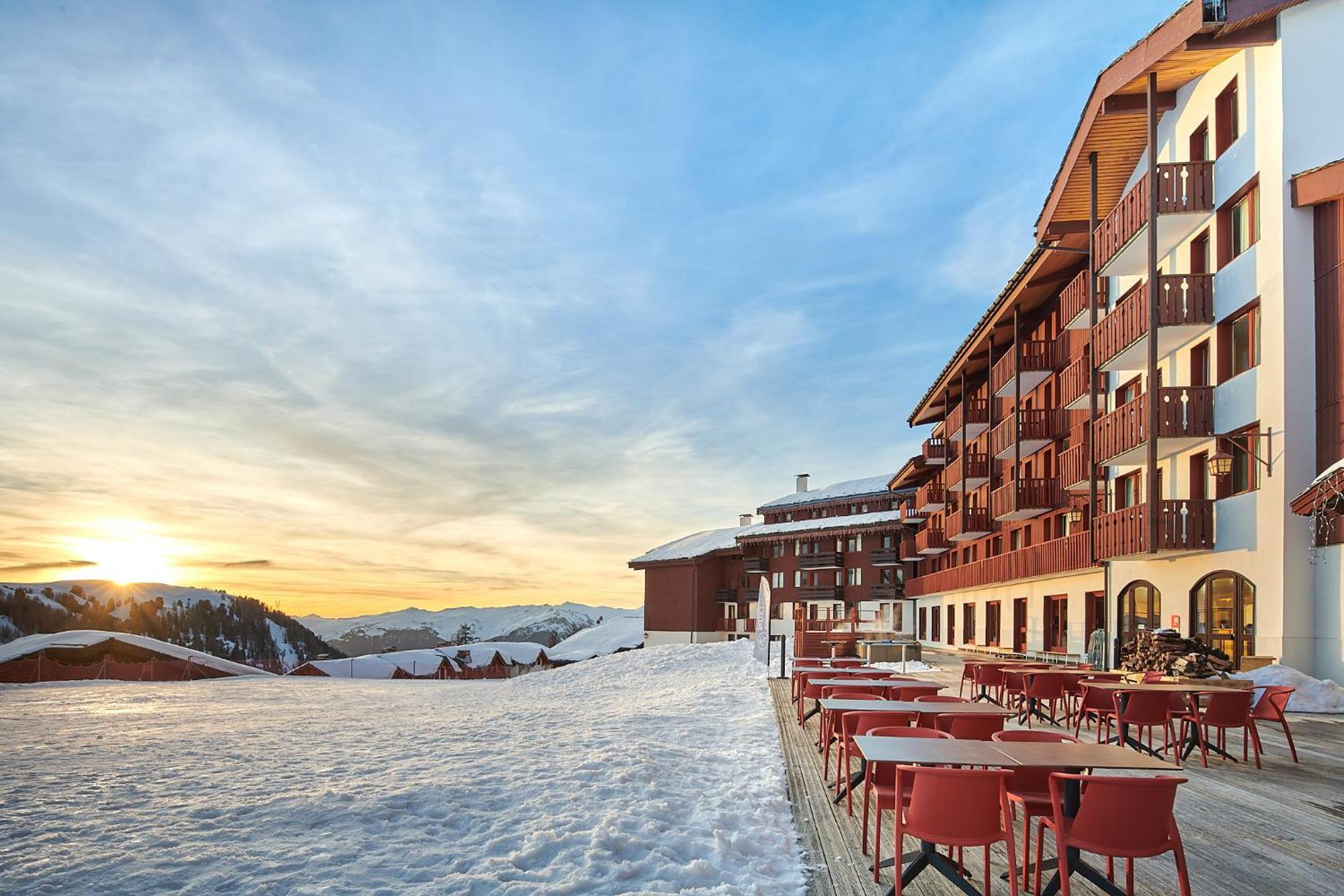 Hotel L'Eden Des Cimes - Vacances Bleues - Belle Plagne 2100 La Plagne Exteriör bild