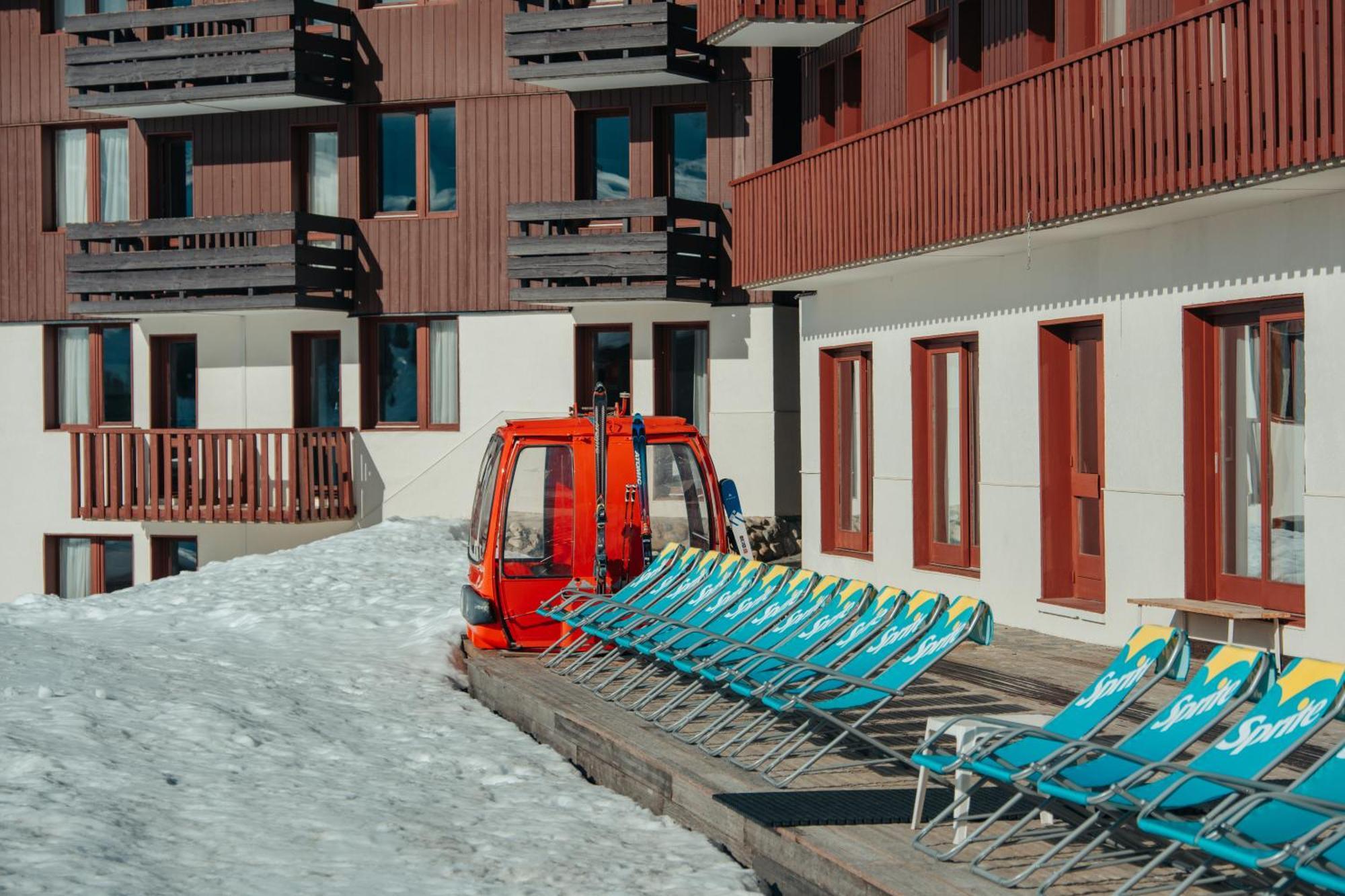 Hotel L'Eden Des Cimes - Vacances Bleues - Belle Plagne 2100 La Plagne Exteriör bild