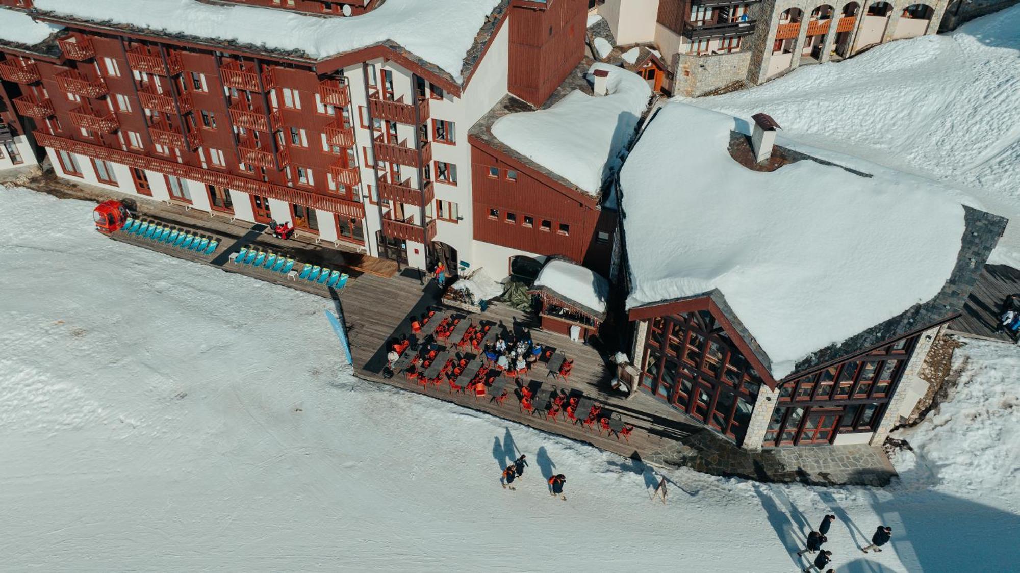 Hotel L'Eden Des Cimes - Vacances Bleues - Belle Plagne 2100 La Plagne Exteriör bild
