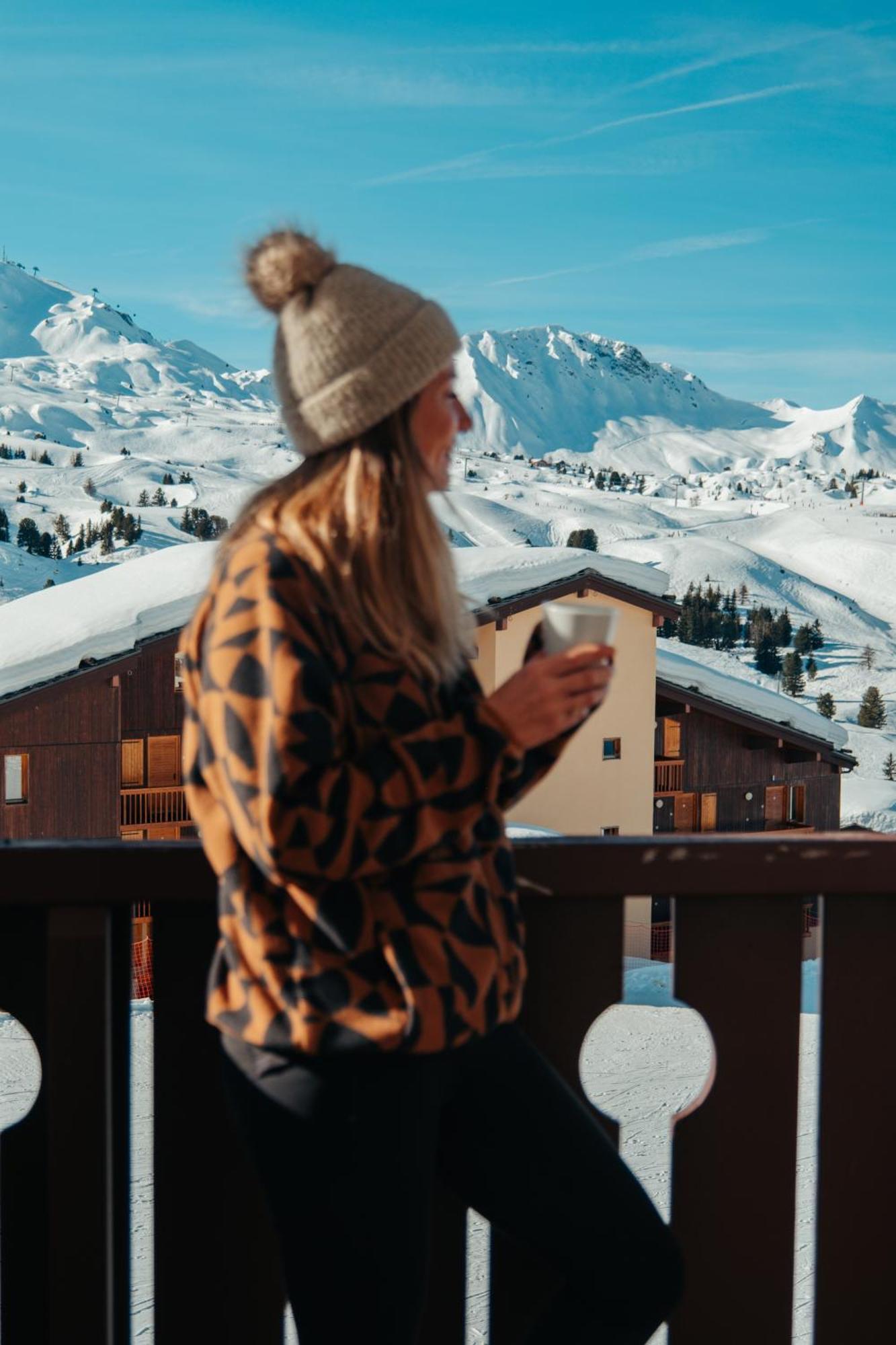 Hotel L'Eden Des Cimes - Vacances Bleues - Belle Plagne 2100 La Plagne Exteriör bild
